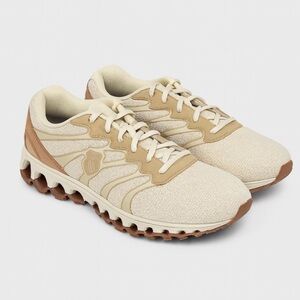 K-Swiss Tubes 200 Running Shoes Women’s 10 Bone Safari Gum Sneakers